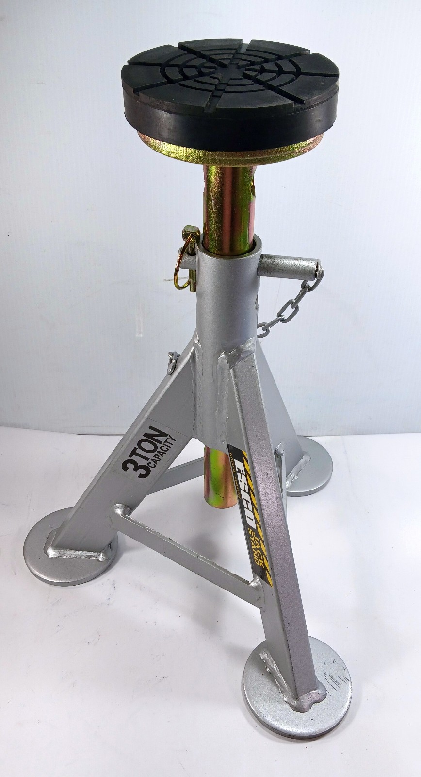 1 NEW ESCO 3 TON JACK STAND WITH CUSHION NNB ***MAKE OFFER***