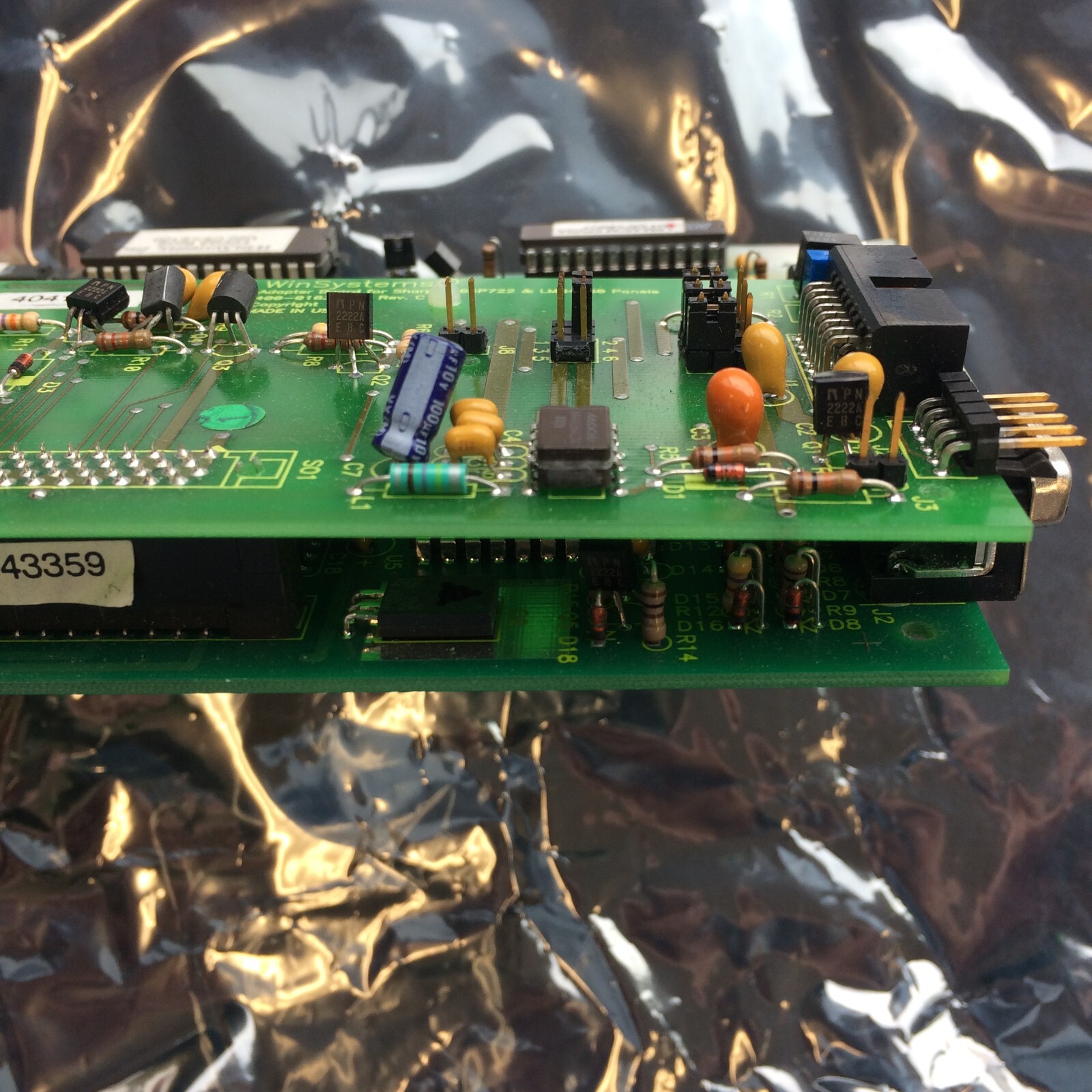 Winsystems For SHARP LM64P722 / LM64P80 Board Panels REV C 400-0163-000 FPVGA