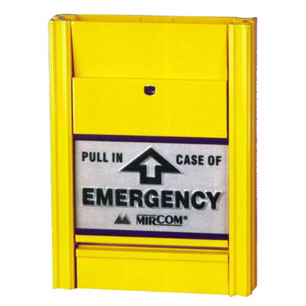 MIRCOM MS-404U Pull Station Yellow Emergency Door Control