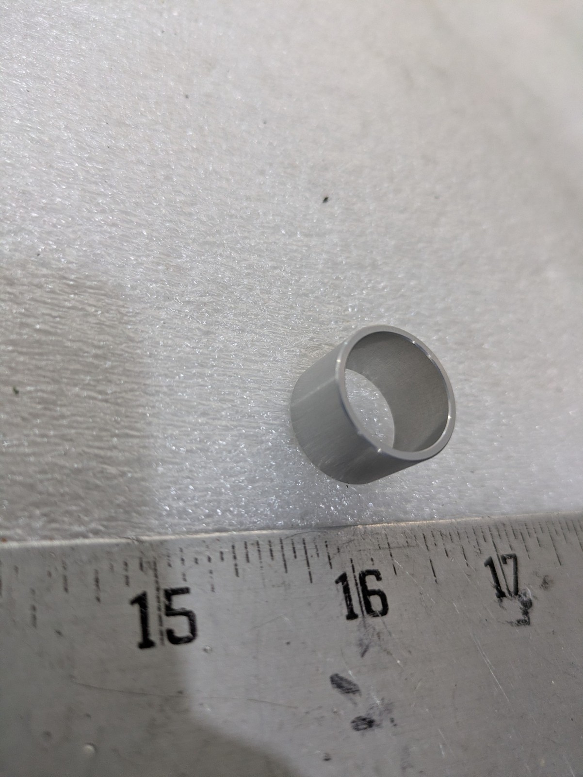Aluminum Collar Spacer 3/4 OD 5/8 ID 1/2 Long 251178 Industrial 10/order
