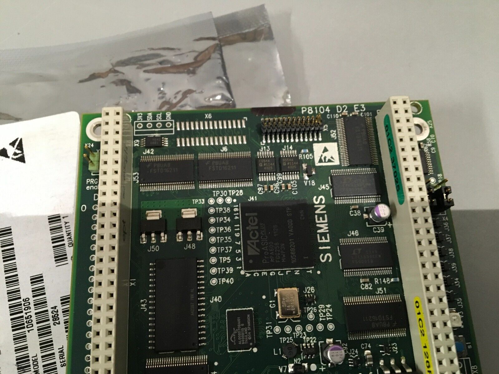 SIEMENS MODEL: 10596196 MCB2_SoC_CT_RoHS 08370806