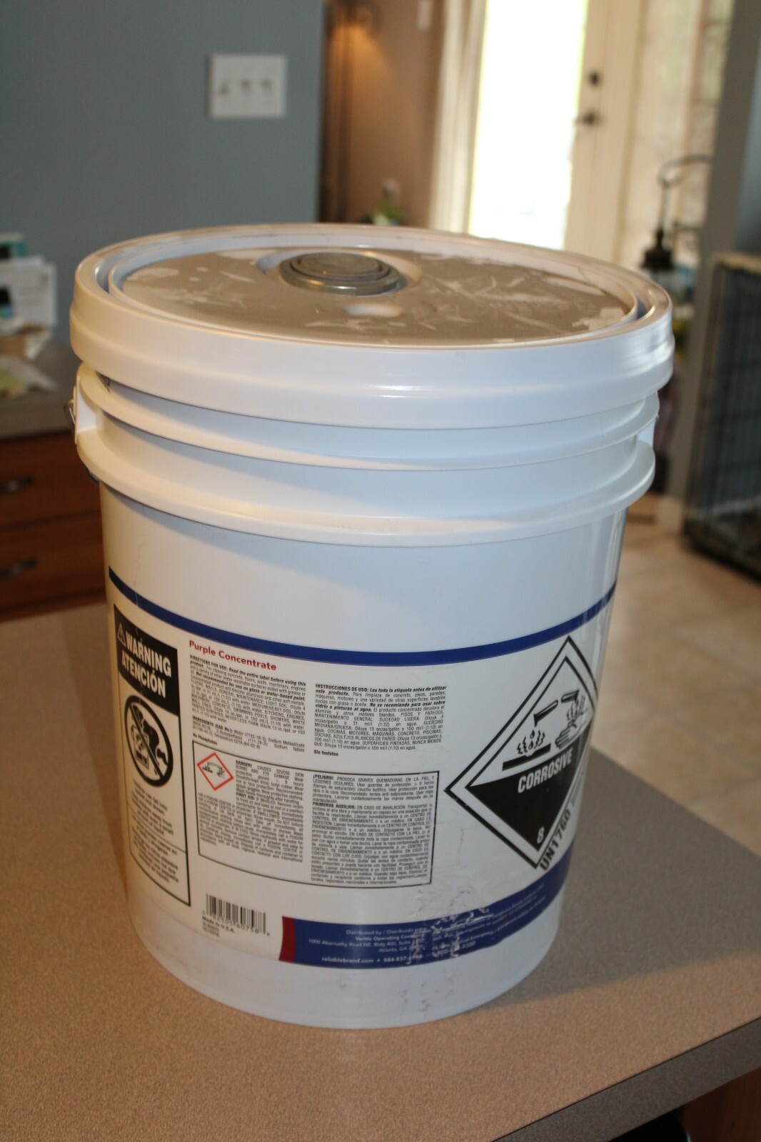 5 Gallons Reliable Brand V01423 Purple Concentrate Speed Degreaser