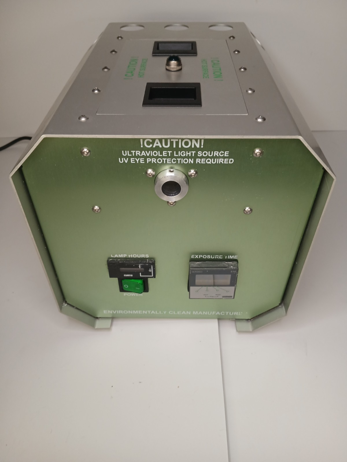 1x Used American Ultraviolet Green Spot UV Curing System, MFG 2017