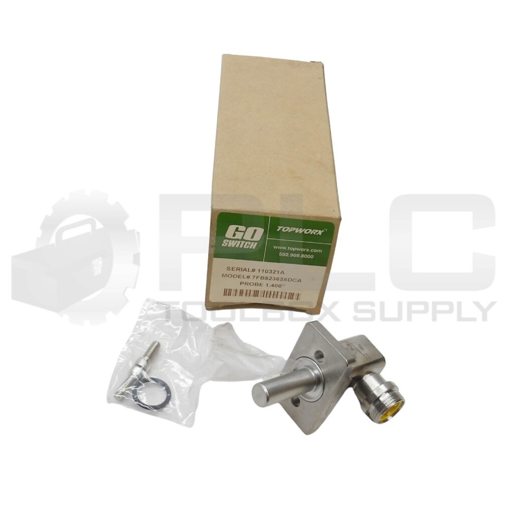NEW TOPWORX 7FB823658DCA GO SWITCH 1.400″ PROBE120VAC 3000PSI