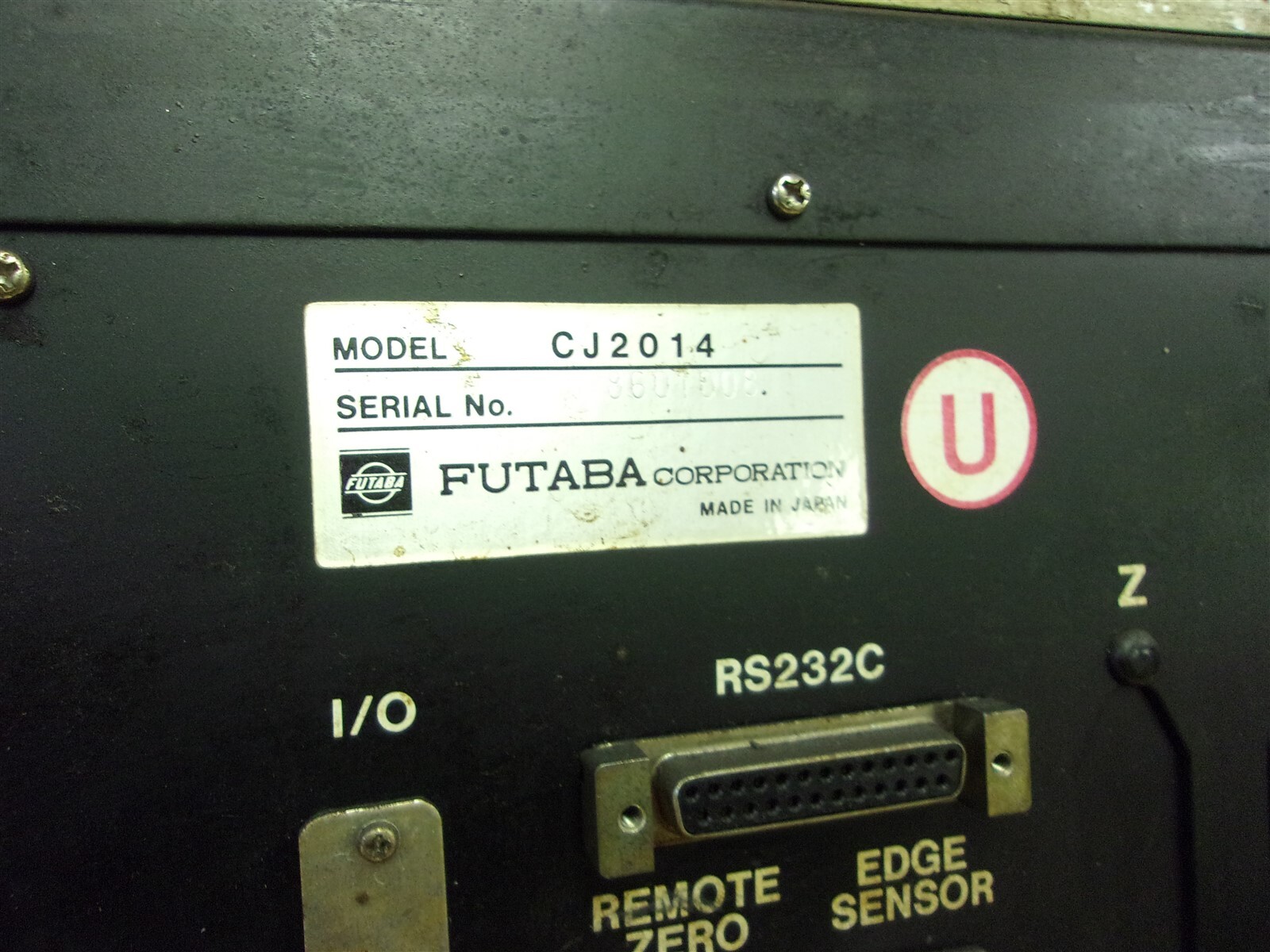 Futaba CJ2014 Operator Display Panel *FREE SHIPPING*