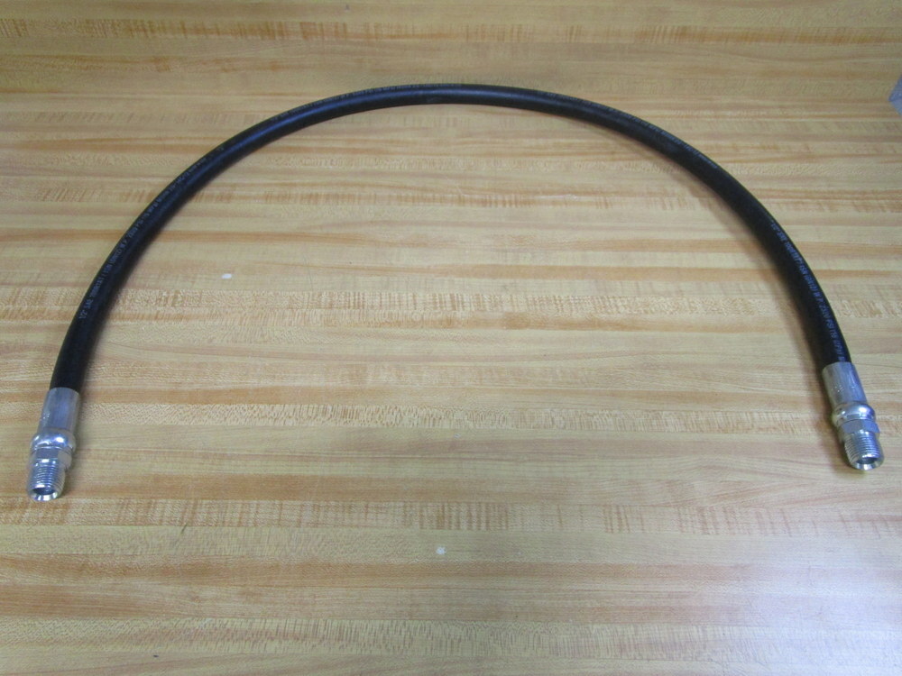 Generic SAE 100R1AT Hydraulic Hose SAE100R1AT 51″ Length (Pack of 3)