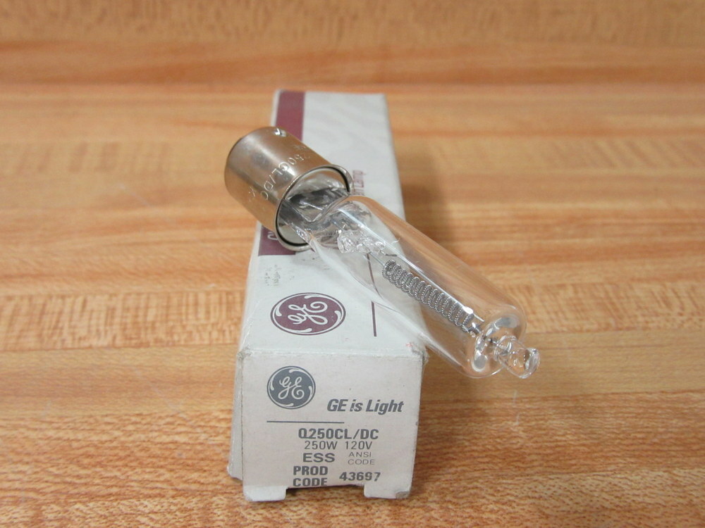 General Electric 43697 Lamp Q250CL/DC