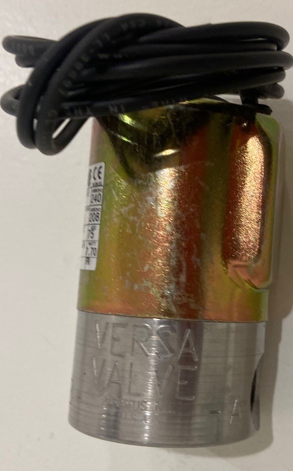 VERSA ESM-2301-60-243-A240 60/240V for 60 Hz, 0-125 psi, Two-Way Solenoid Valve