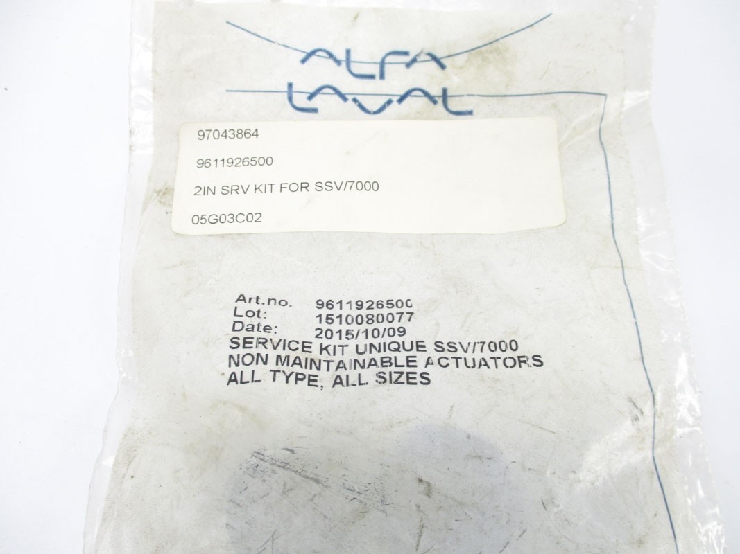 ALFA LAVAL 9611926500 NSMP