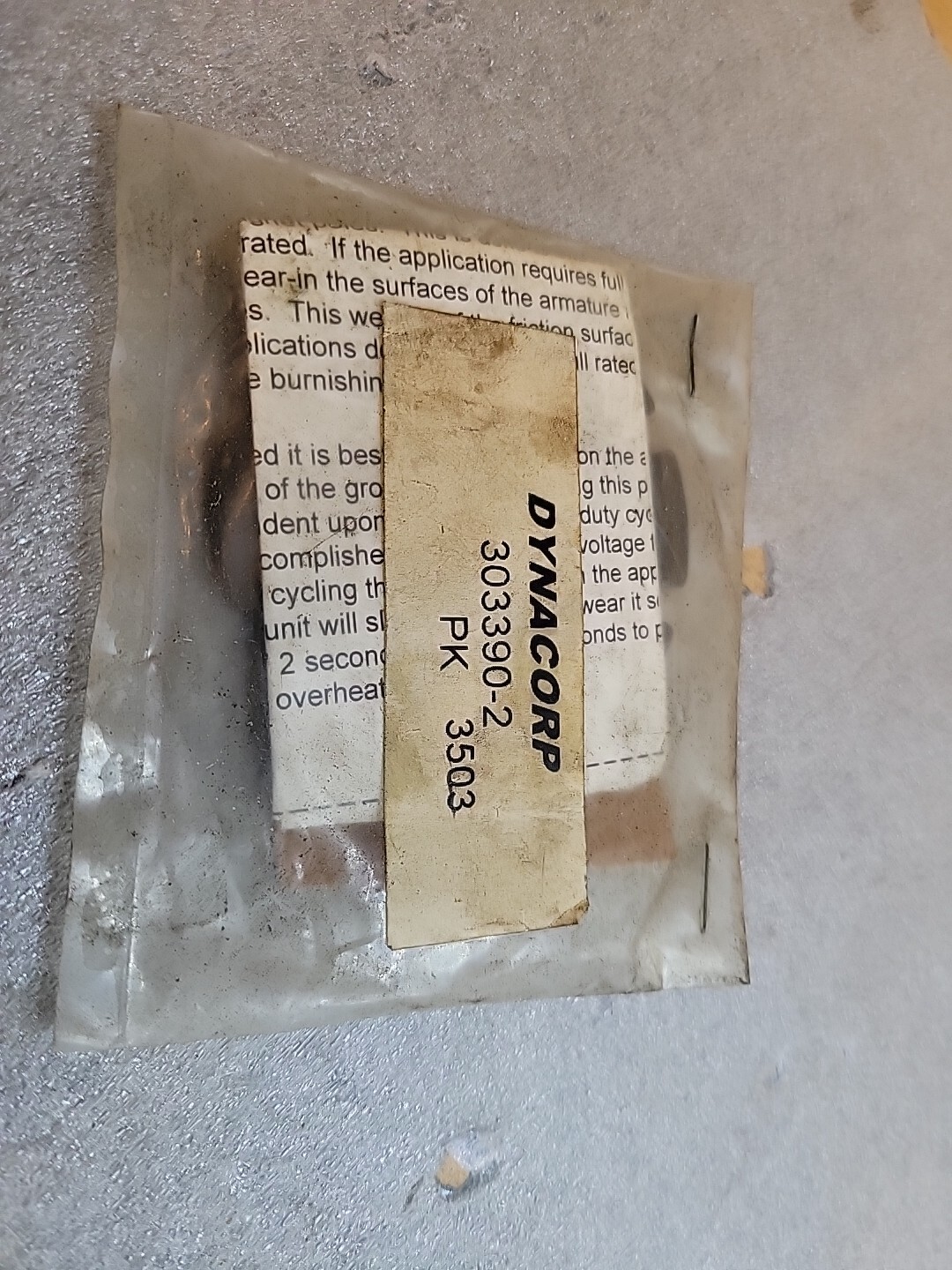 Dynacorp 303390-2, PK 3503
