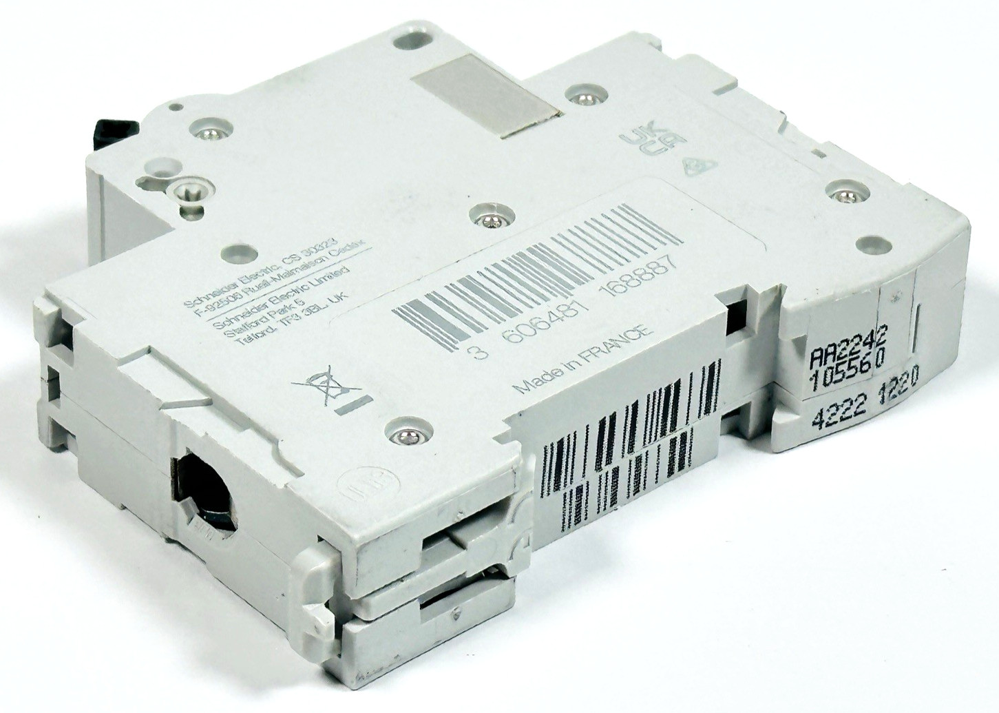 Schneider Electric M9F23101 Miniature Circuit Breaker Multi 9 C60SP 1P D 1A 277V