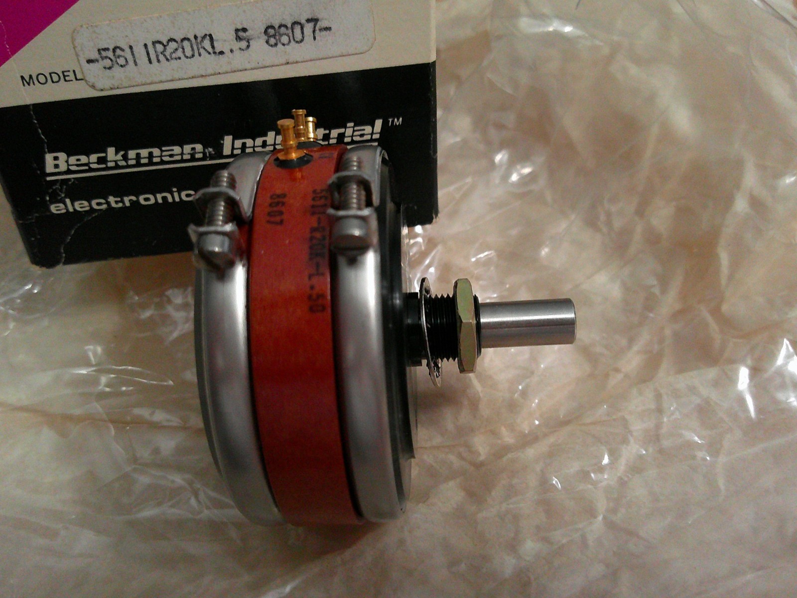 *NEW* Beckman Industrial Model 5611-R620-L.50 Potentiometer