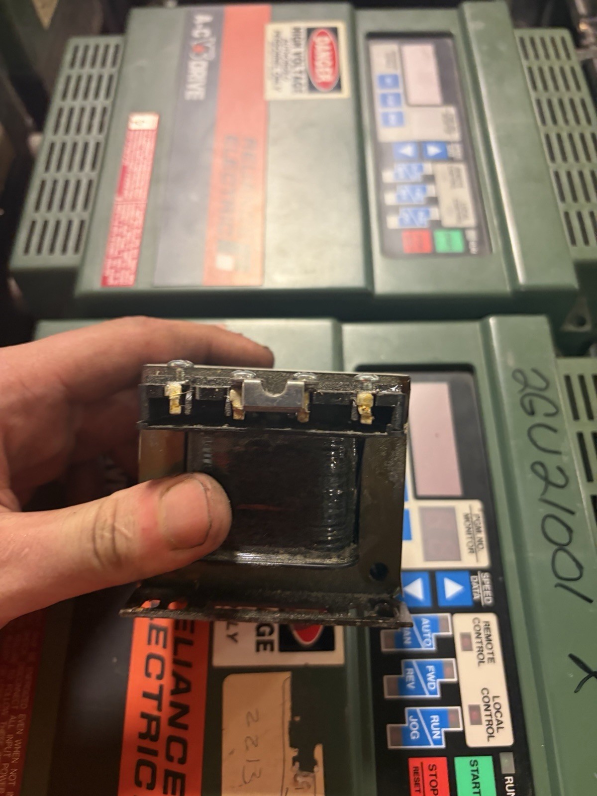 Square D Industrial Control Transformer 9070T50D1 USED