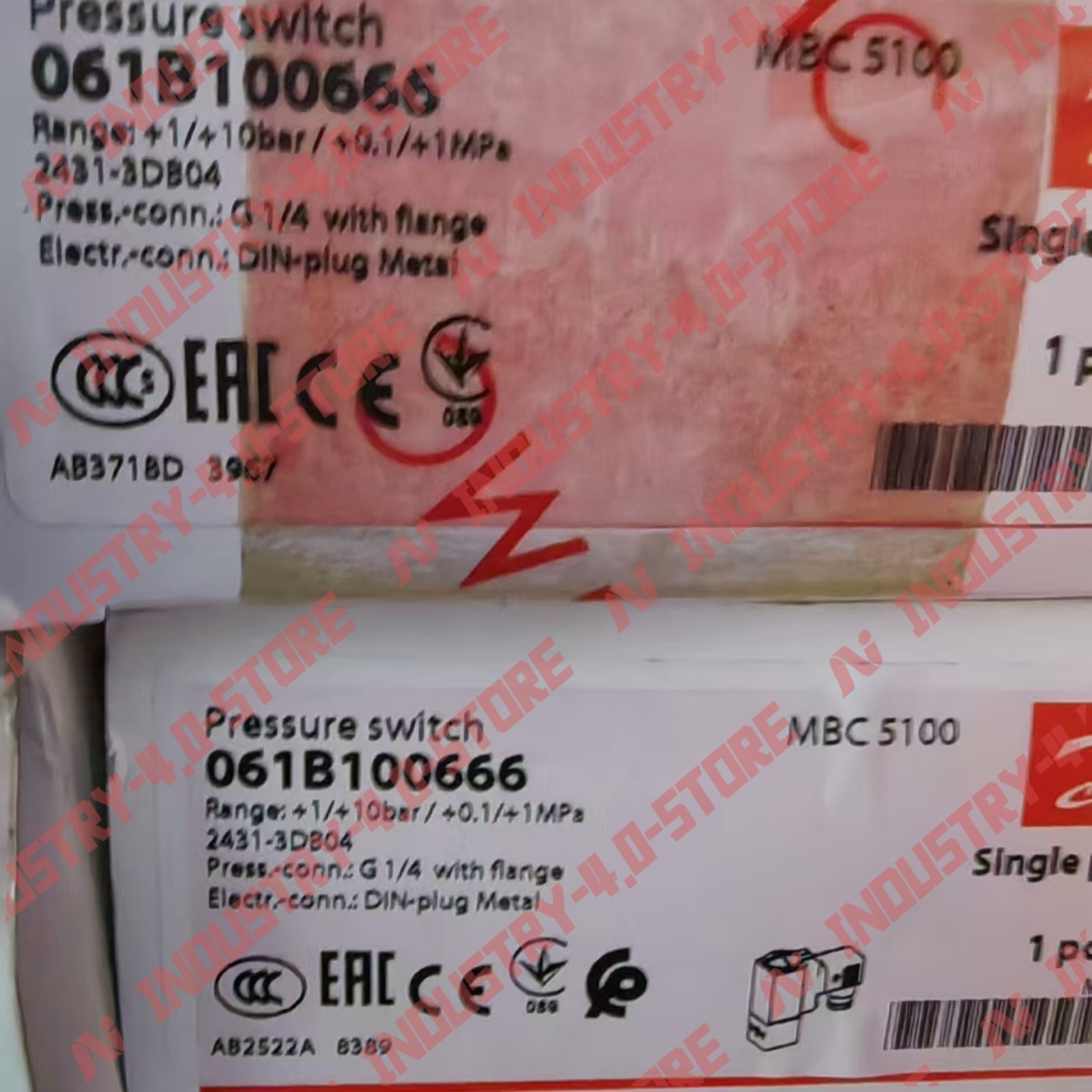 Danfoss 061B100666 MBC5100 Pressure Sensor#1pcs new in box