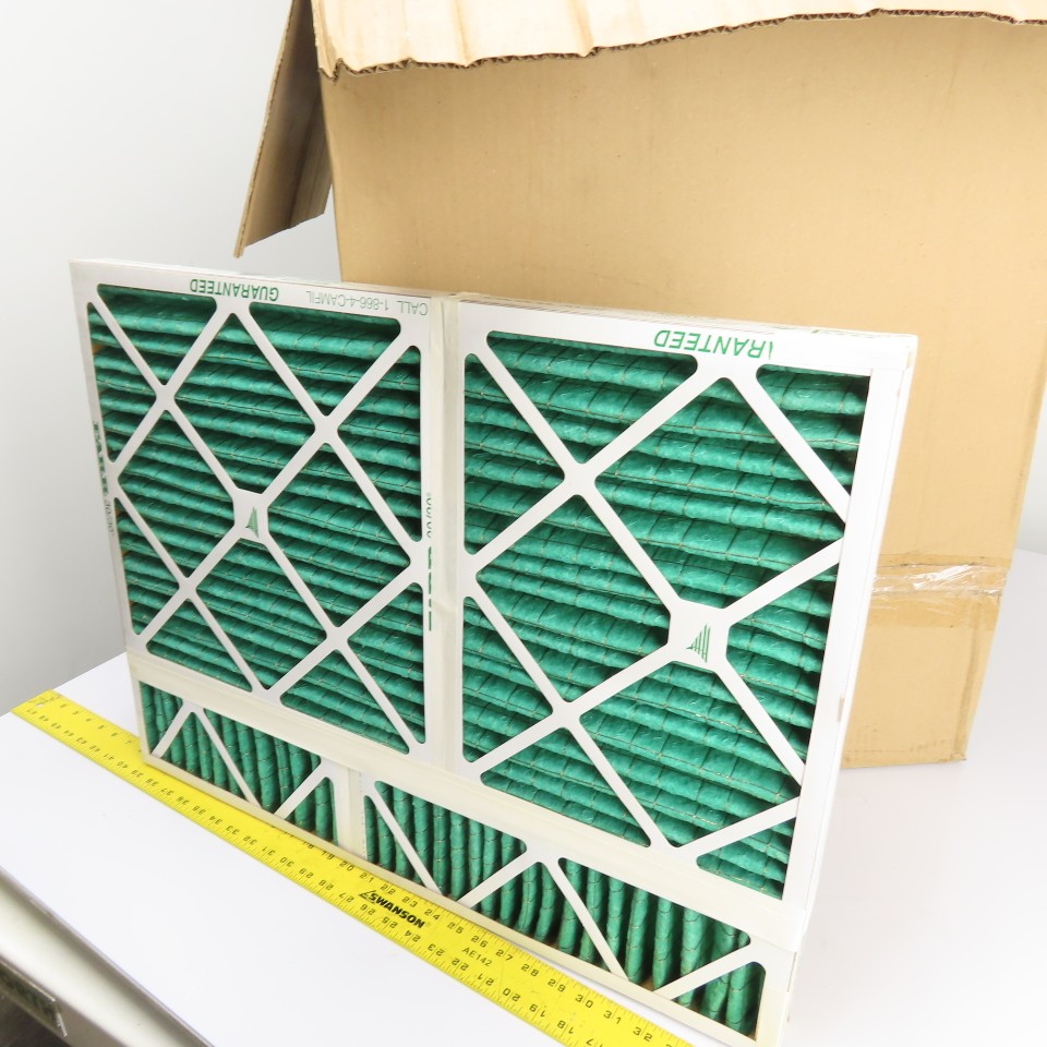 Camfil Farr 30/30 Pleated Air Filters MERV 8 20-1/2x27x2″ Lot of 6