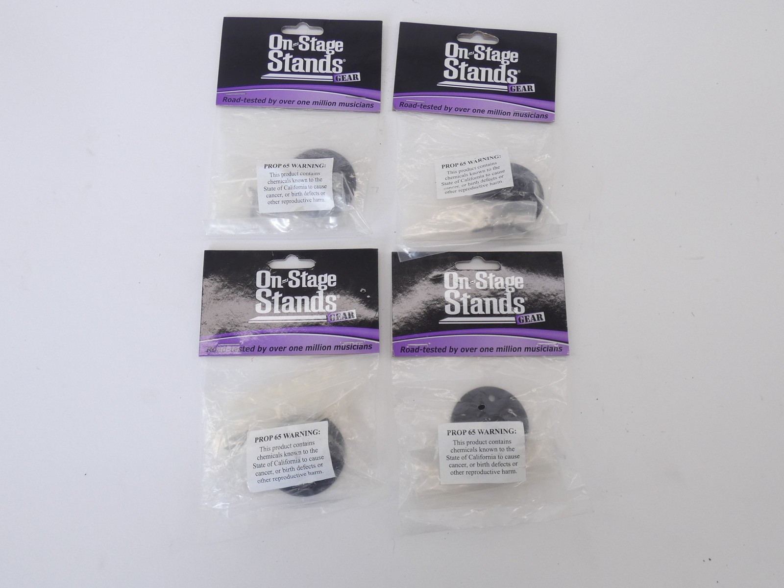 *Lot of 4* On Stage TM02B Flangemount Black OSS – NEW Surplus!