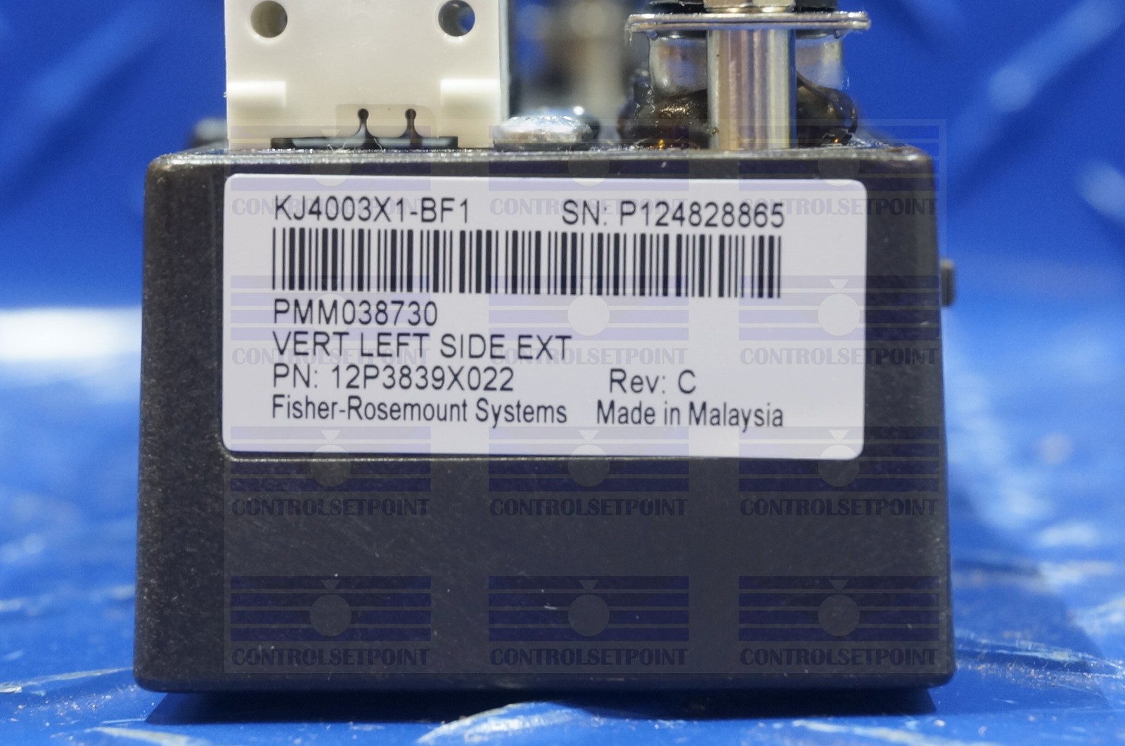 EMERSON DELTAV KJ4003X1-BF1 VERTICAL LEFT EXTENDER KJ4003X1BF1 12P3839X