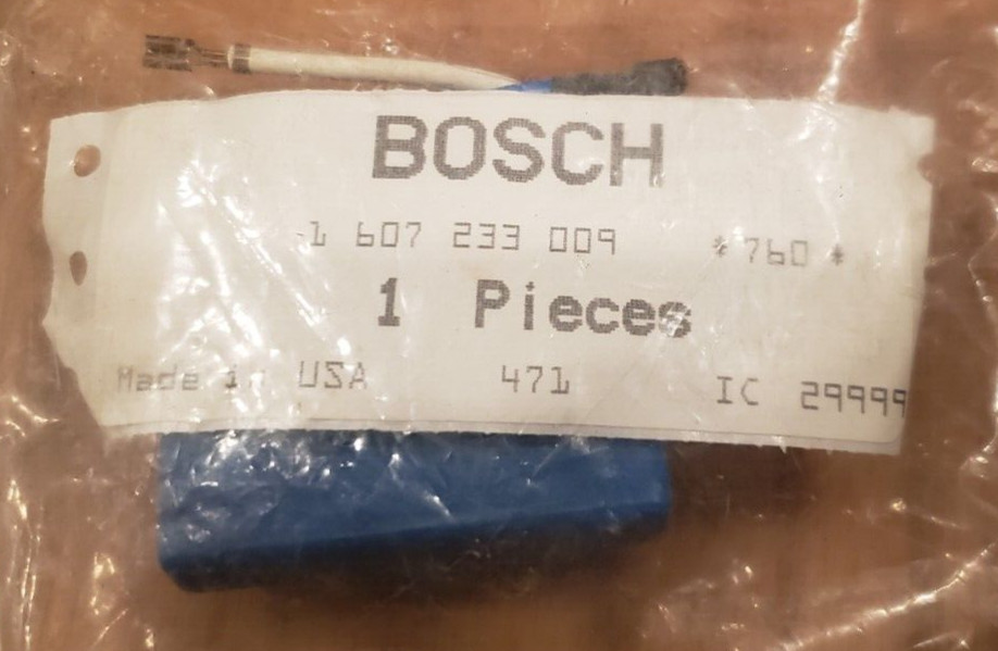 Bosch 1-607-233-009 Speed Governor
