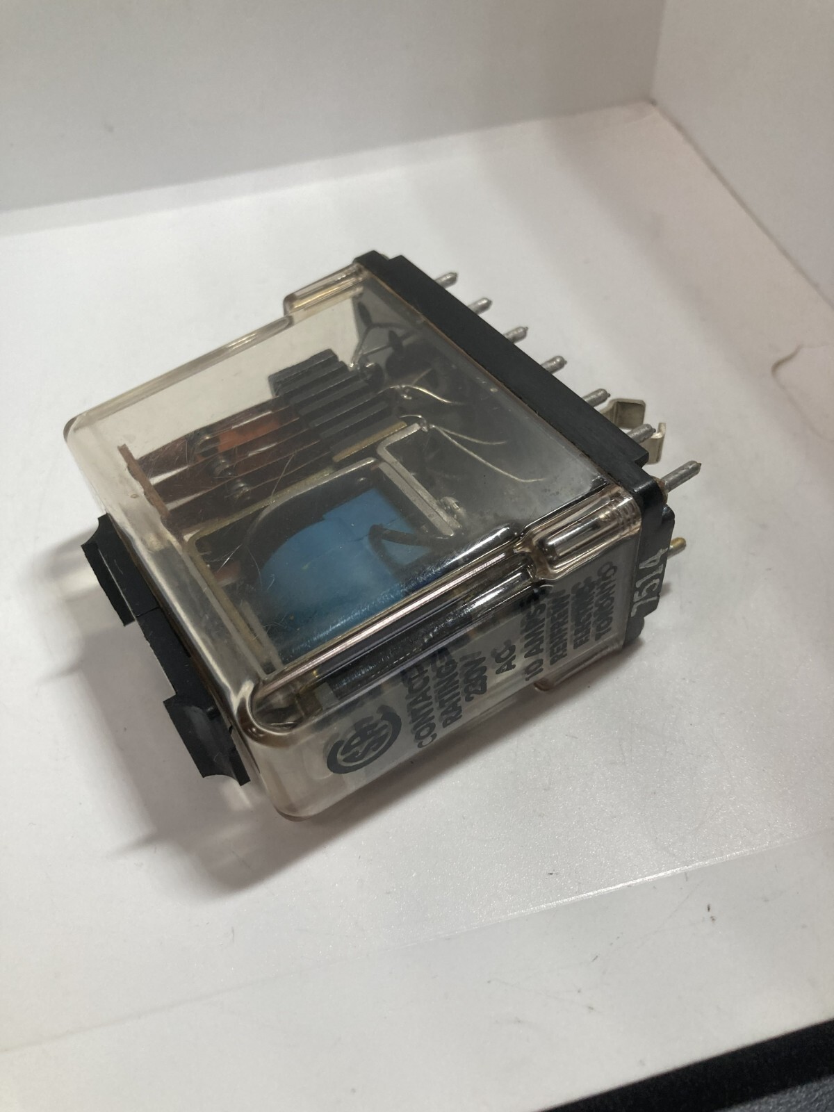 STRUTHERS DUNN 219FXXPLM RELAY 115V 60HZ 230V CONTACT RATING 10A