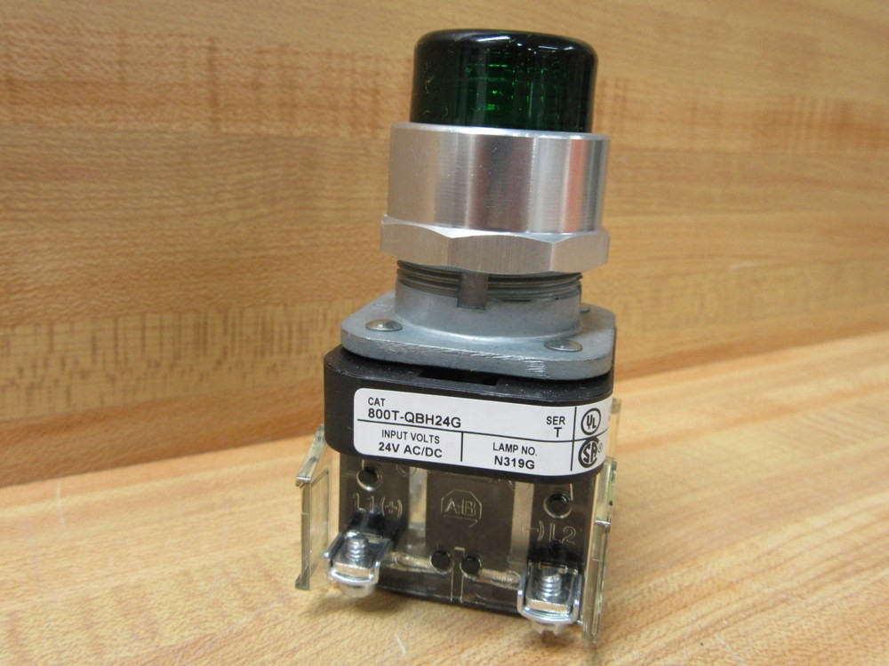 Allen Bradley 800T-QBH24G Push Button 800TQBH24G (Pack of 3)