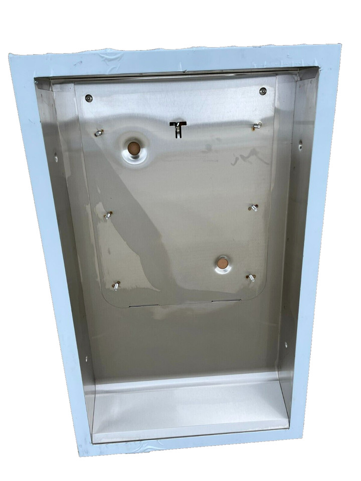 New Excel 40502 Recessed Wall Box Assembly XL (XL14) Hand Dryer Stainless Steel