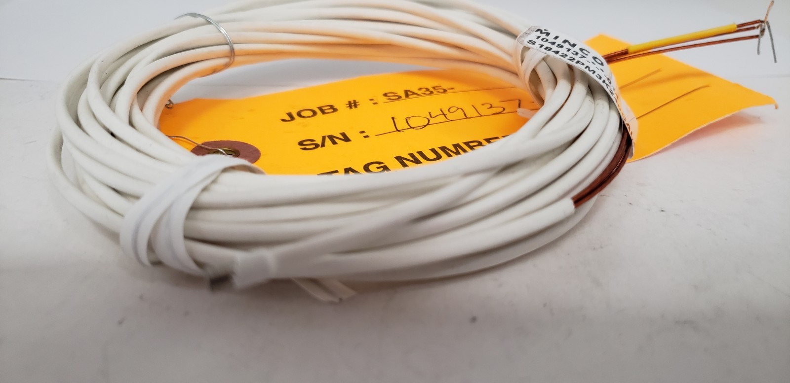 MINCO S18422PM3K240CALA SINGLE-ELEMENT RTD SENSOR, 0.125″, 240″, NNB