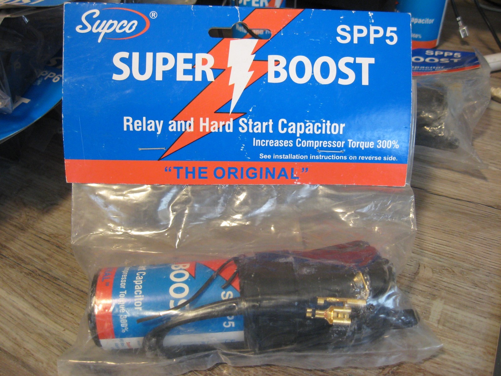 Supco SPP5 Super Boost Relay & Hard Start Capacitor 277 VAC MAX
