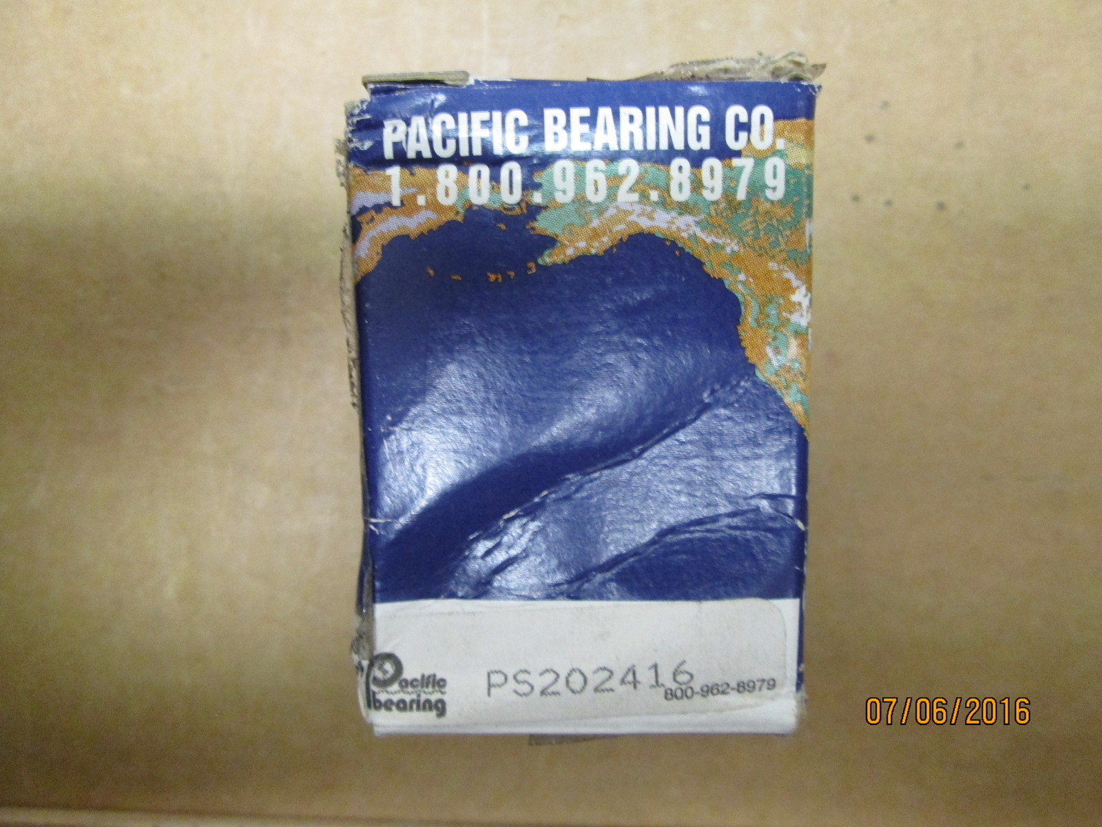 NEW, PACIFIC PS202416 LINEAR SLEEVE BEARING, 1-1/4″ ID X 1-1/2″ OD X 2″ LONG.
