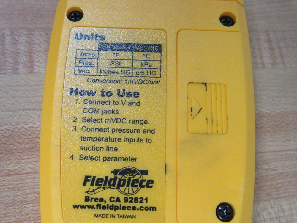 Fieldpiece ASH3 Super Heat Accessory Head W/O Leads