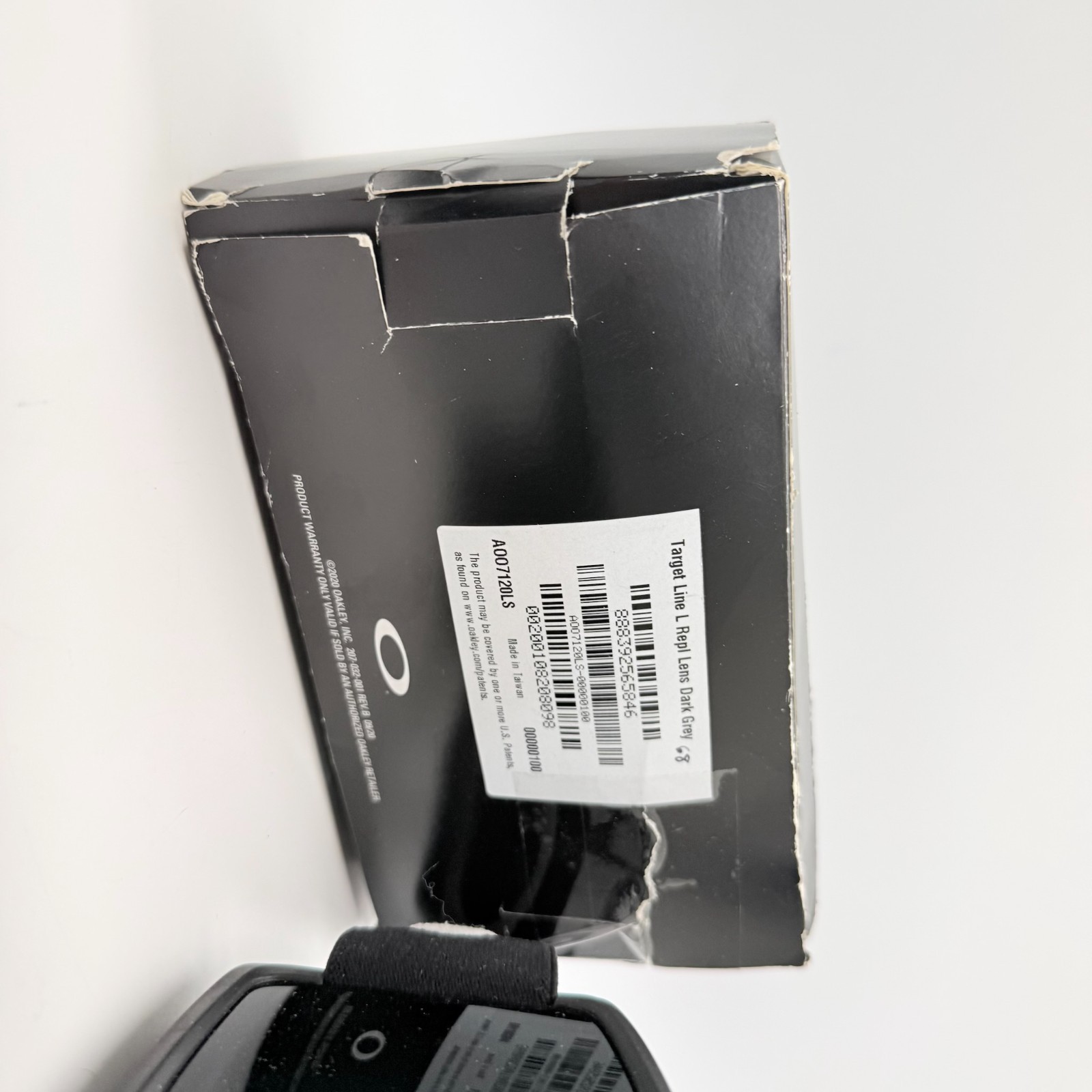 Oakley Target Line L Snow Goggle Matte Black Dark Gray Lens
