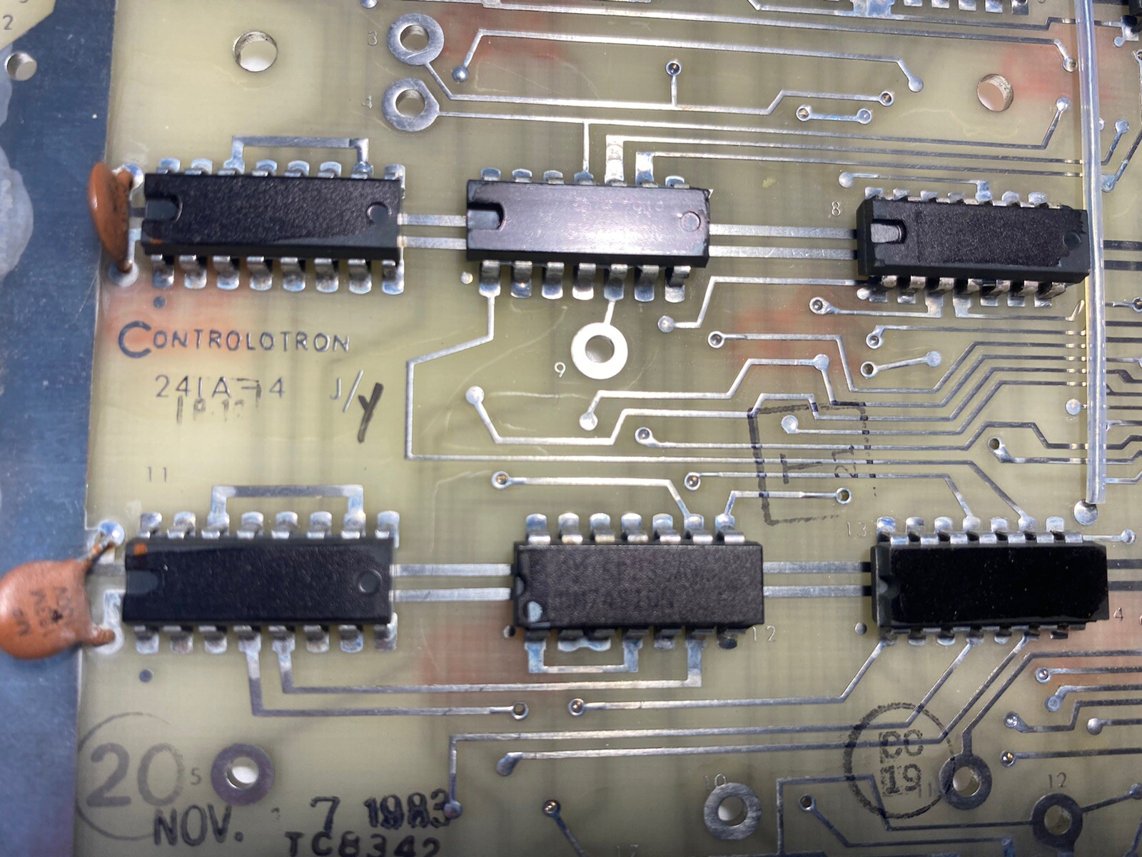 CONTROLOTRON 241A-4 Circuit Board