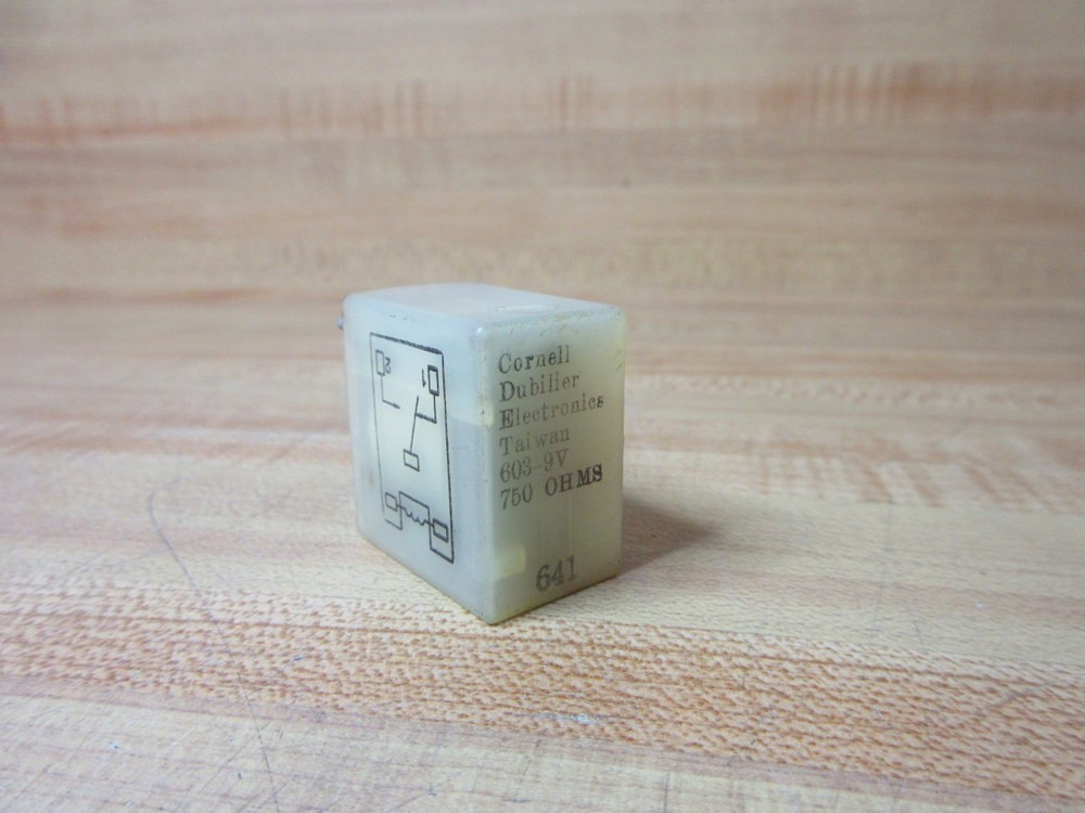 Cornell-Dubilier Electronics 603-9V CDE Relay 6039V 750 Ohms