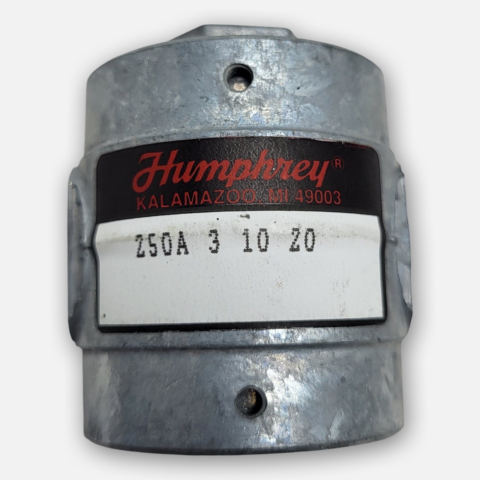 NEW HUMPHREY 250A 3 10 20 PILOTED AIR VALVE