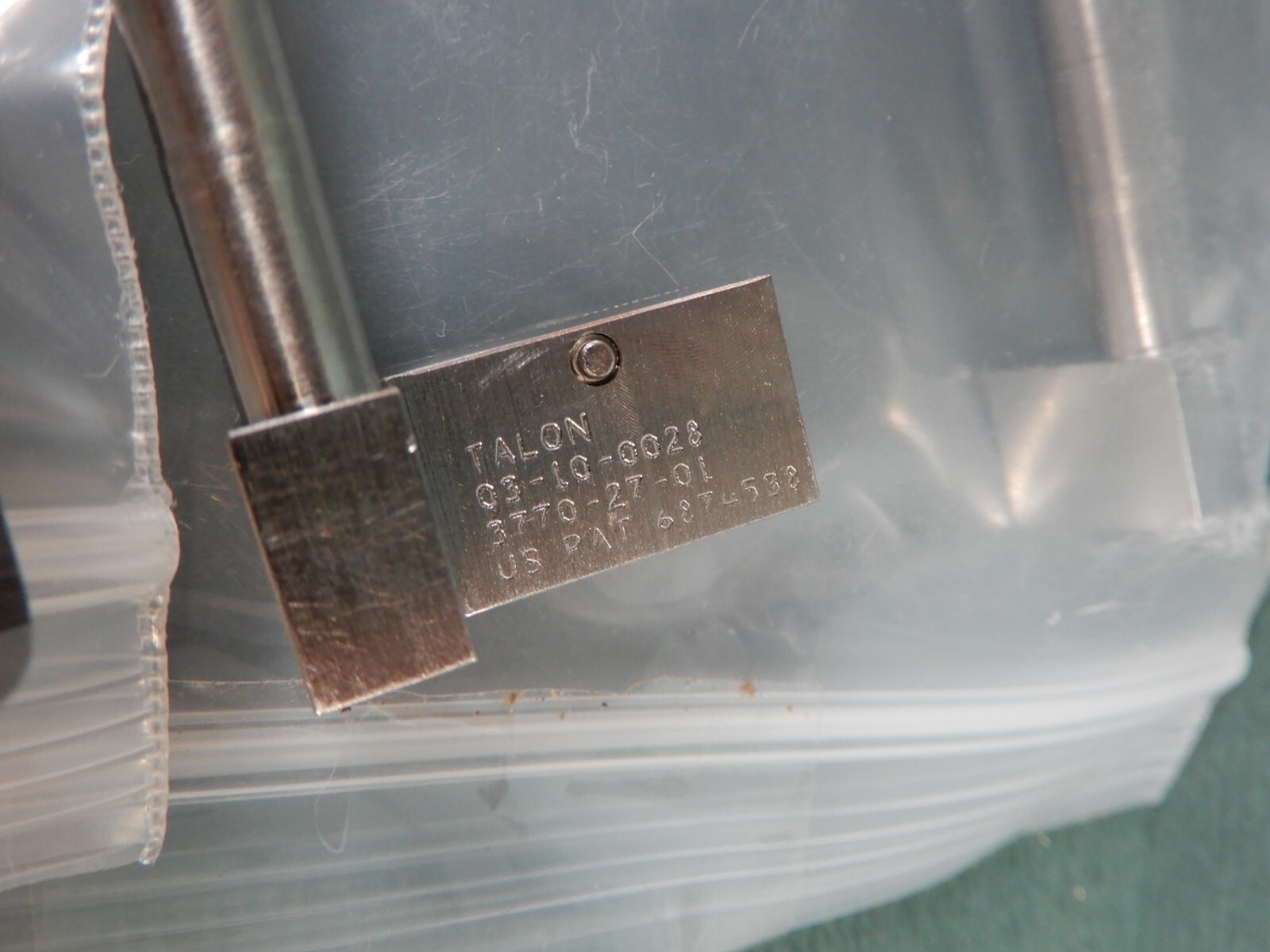 Talon 03-10-0028 03-10-0030 SS High Purity Gas Fittings (2) NOS 160mm Between