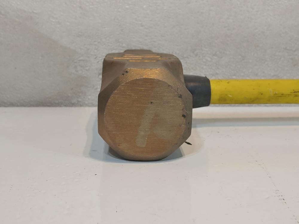 Ampco H-72 Aluminum Bronze, Fiberglass Handle Non-Sparking Sledge Hammer
