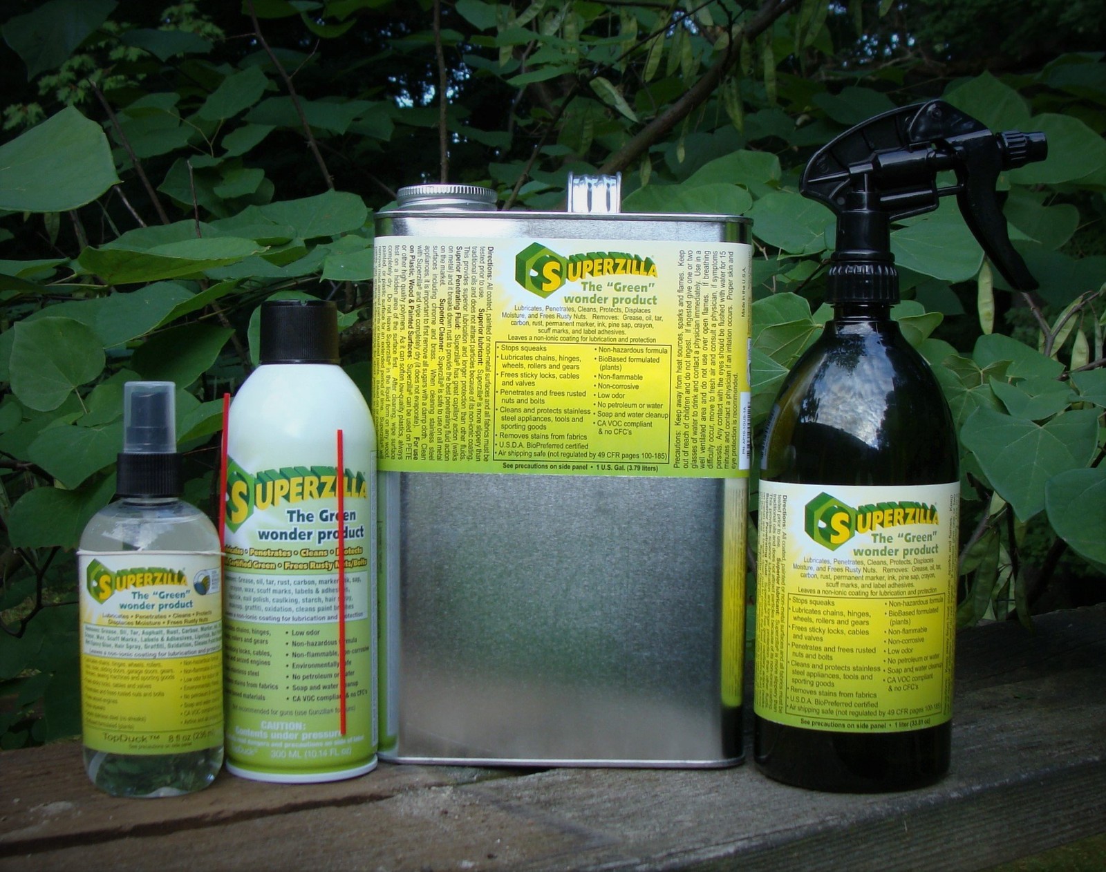 Aerosol Can Green Wonder 300 ML (10.14 oz) Superzilla