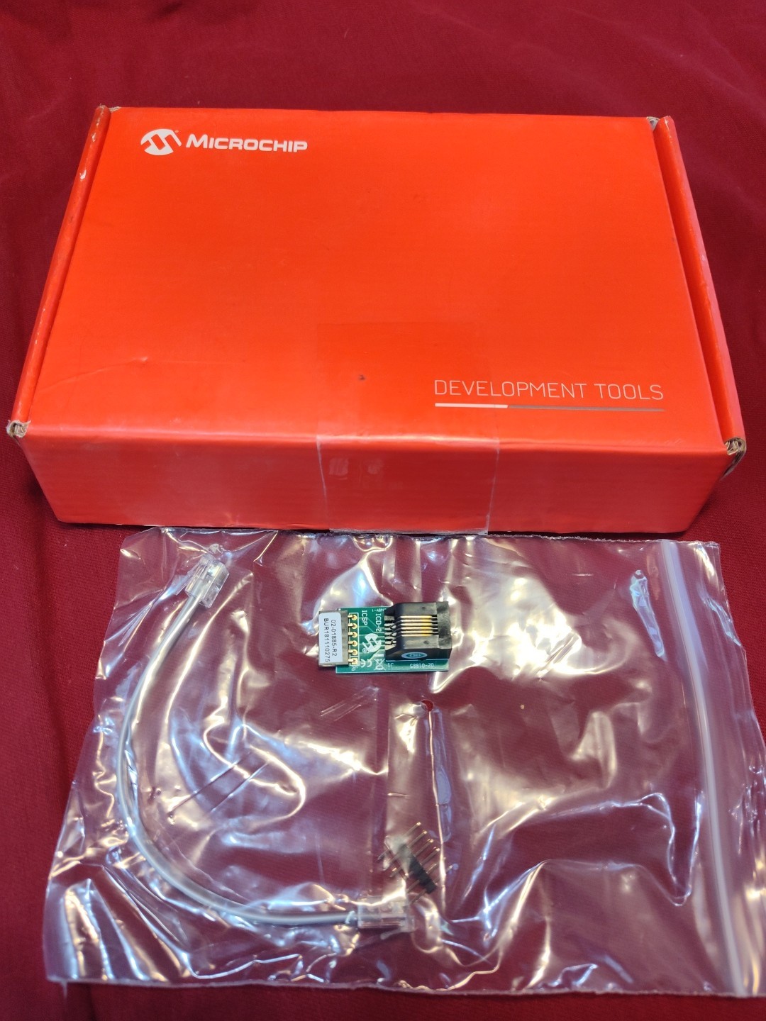 Microchip Technology AC164110 Development Tools – RJ11 To ICSP Adapter.