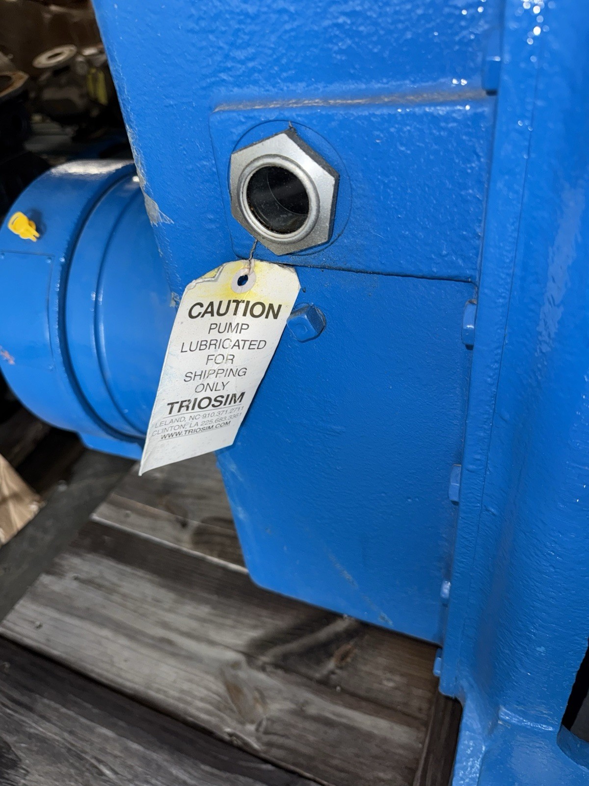 SUNDS PAPER STOCK PUMP. SIZE PTD-60 Rebuilt