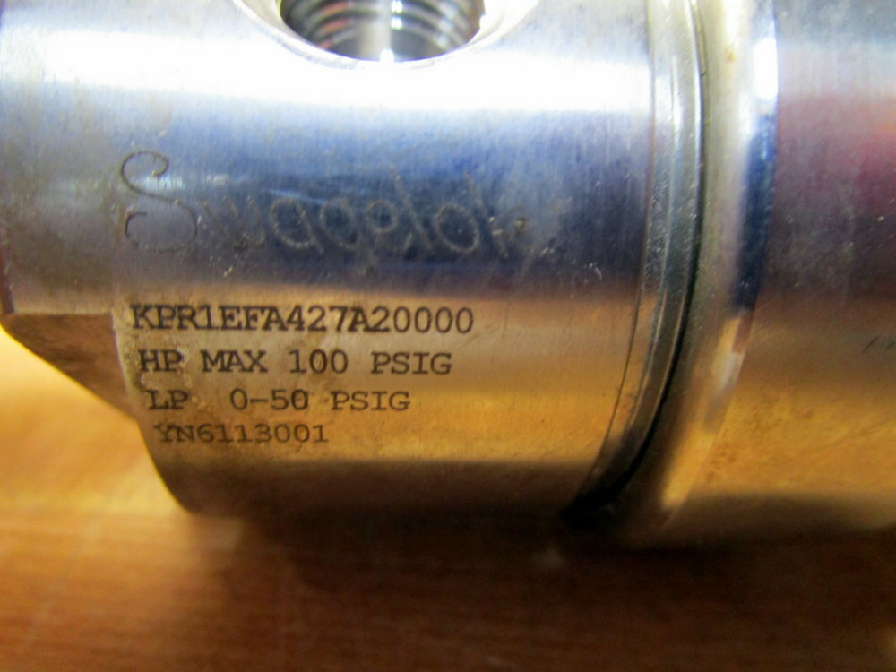 Swagelok KPR1EFA427A20000 Regulator