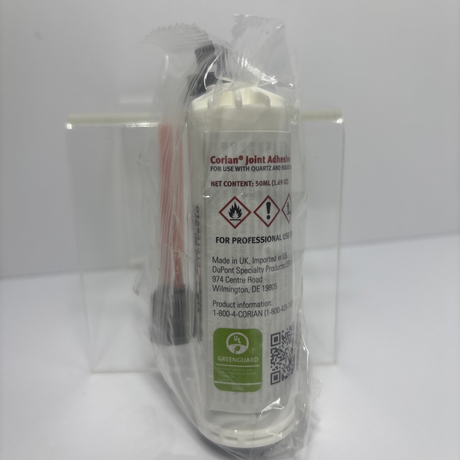 Corian Solid Surface Joint Adhesive 50ML | Color Glacier White NEW IN PACKAGE