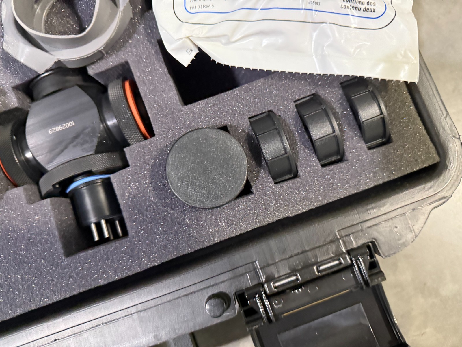 MSA APR Adapter Truck Kit 1/4 Turn Connection 10032924 SCBA