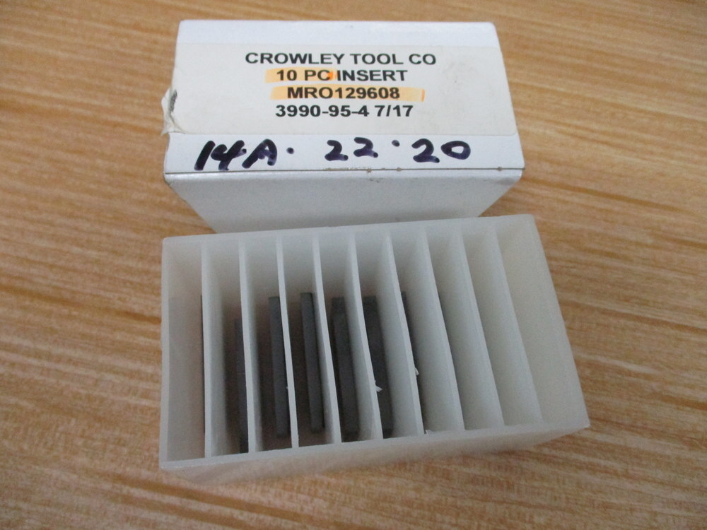 Crowley Tool 3990-95-4 Insert MRO129608 (Pack of 10)