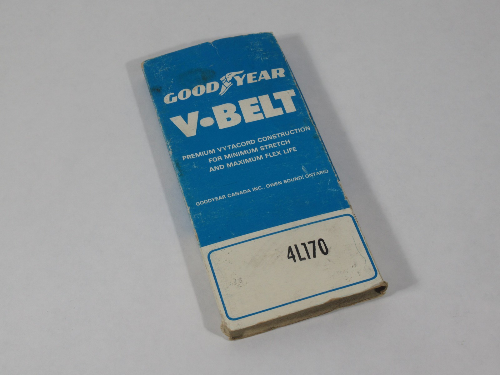 Goodyear 4L170 Fraction Horsepower V-Belt 17″ L x 0.5″ W NEW