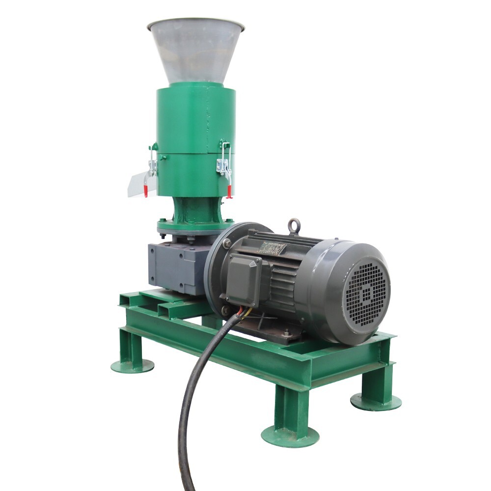 Electric Sawdust Pellet Mill Machine Wood/ Straw Pelletizer Granulator 220V