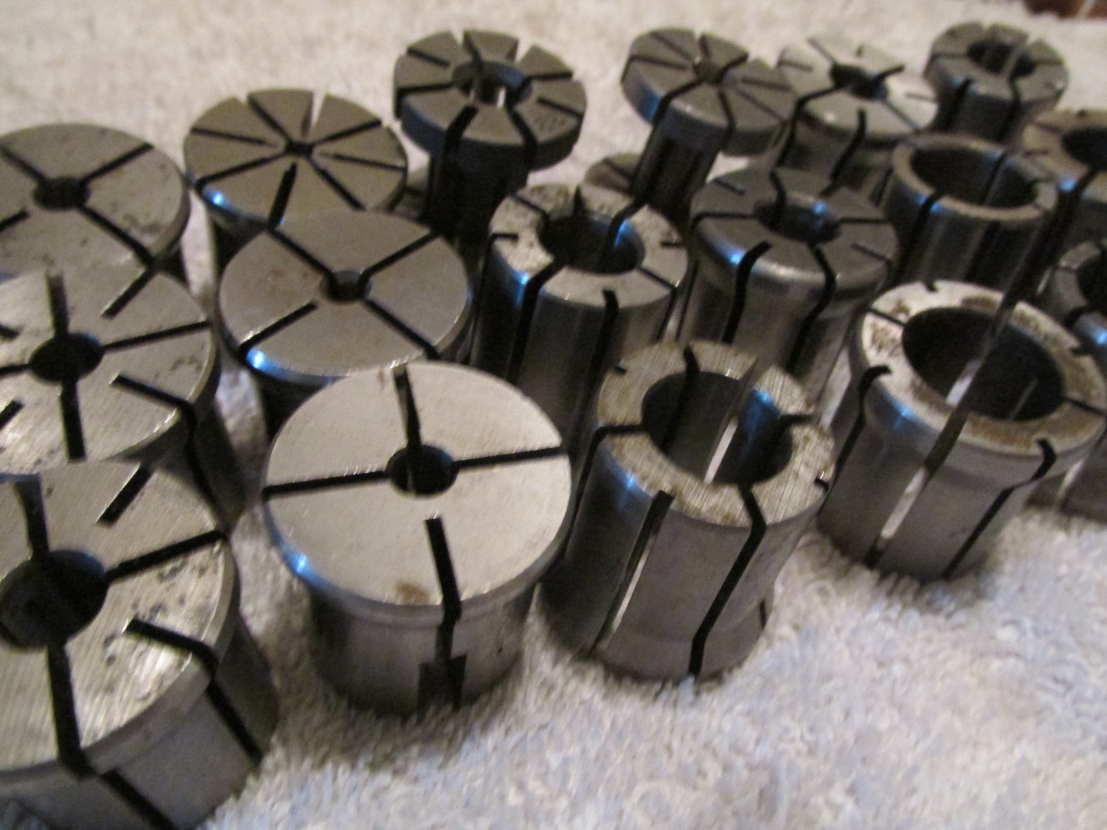 Machinists Weatherhead?? Hose Crimper Die Collet Tool Holder Set BOEING SURPLUS