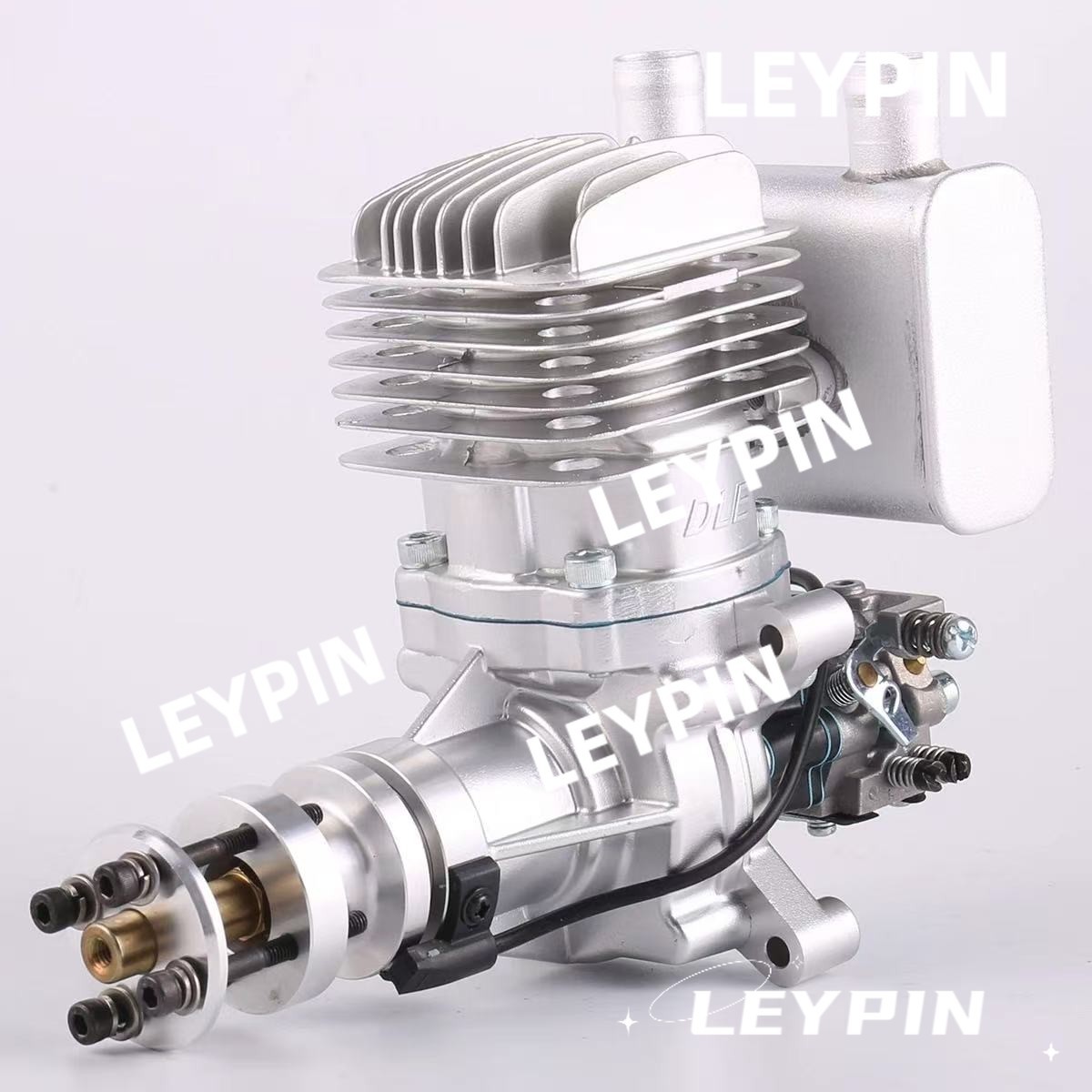 1pcs DLE35RA Engine W/Electronic Igniton &Muffler For 30CC 35CC RC Plane*ytd