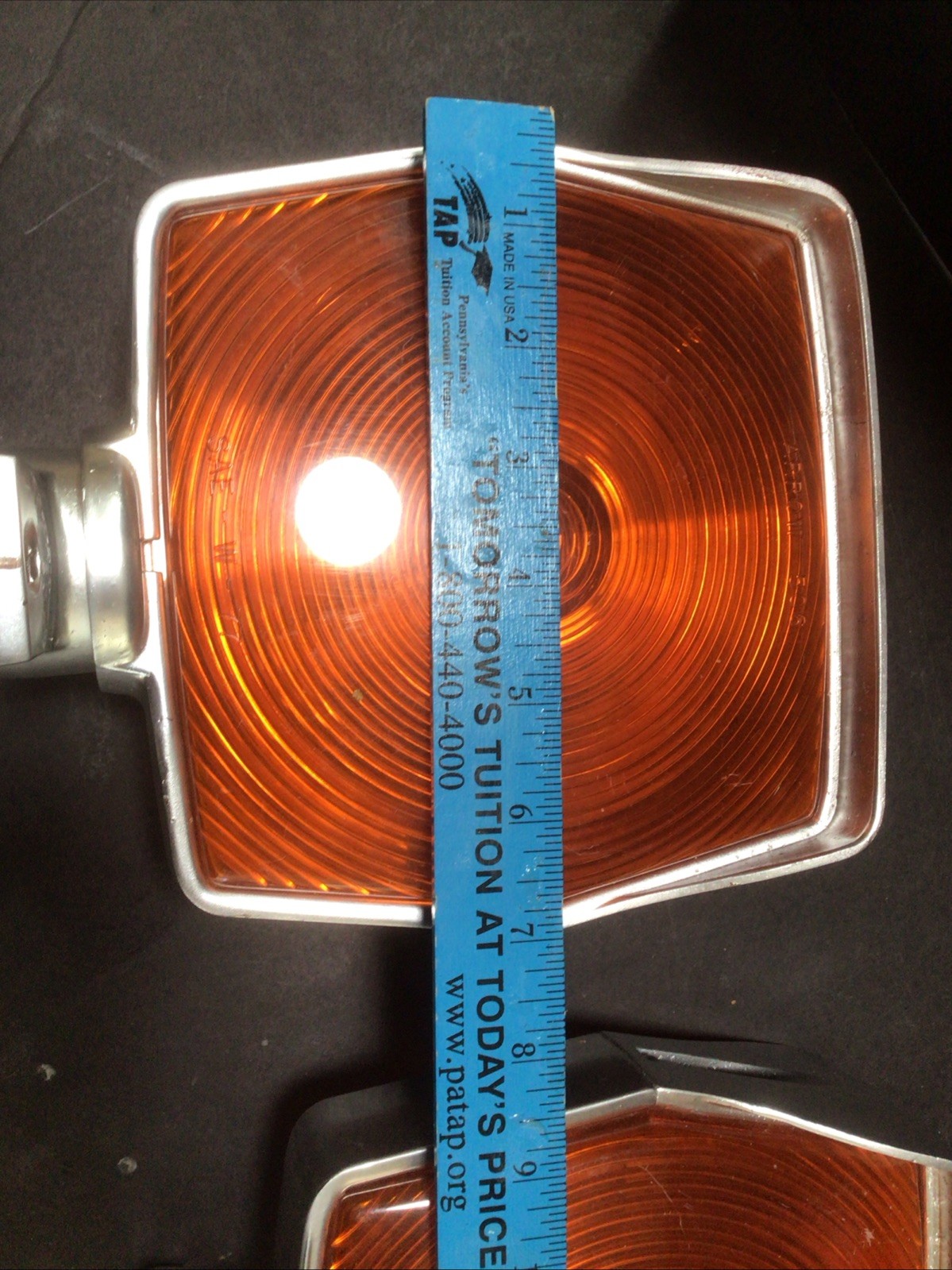 Arrow 506 Double Sided Pedestal Signal Lamp Amber/ Refurbished 506