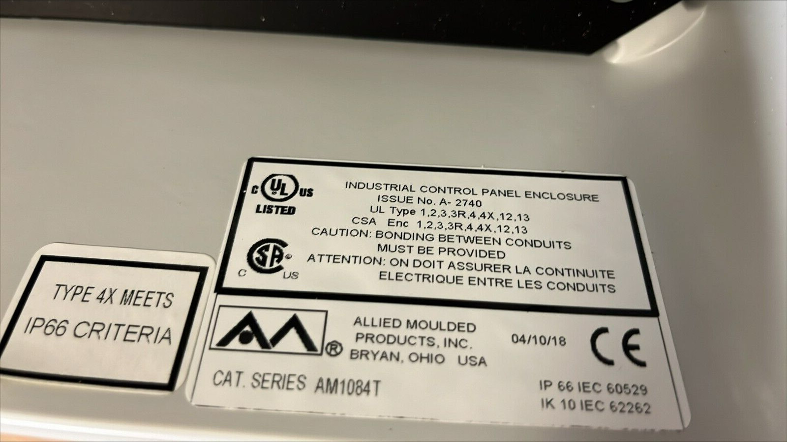 Optical Cable Corp., # OCO12NX , Outdoor Enclosure, Wallmount, 12-PORT, NEMA4X