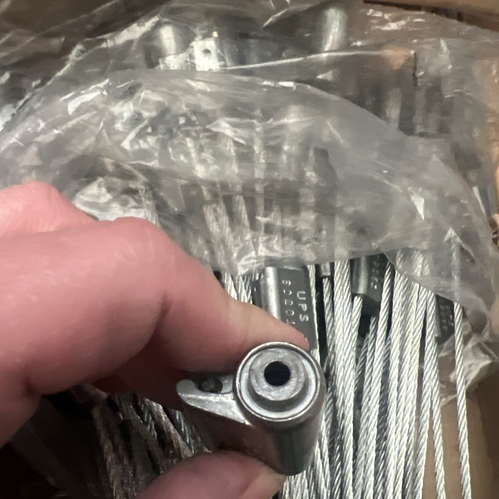 QTY 250 Tydenbrooks 1/8″ x 12″ Ez Loc Zinc Heavy duty Cable Seals UPS