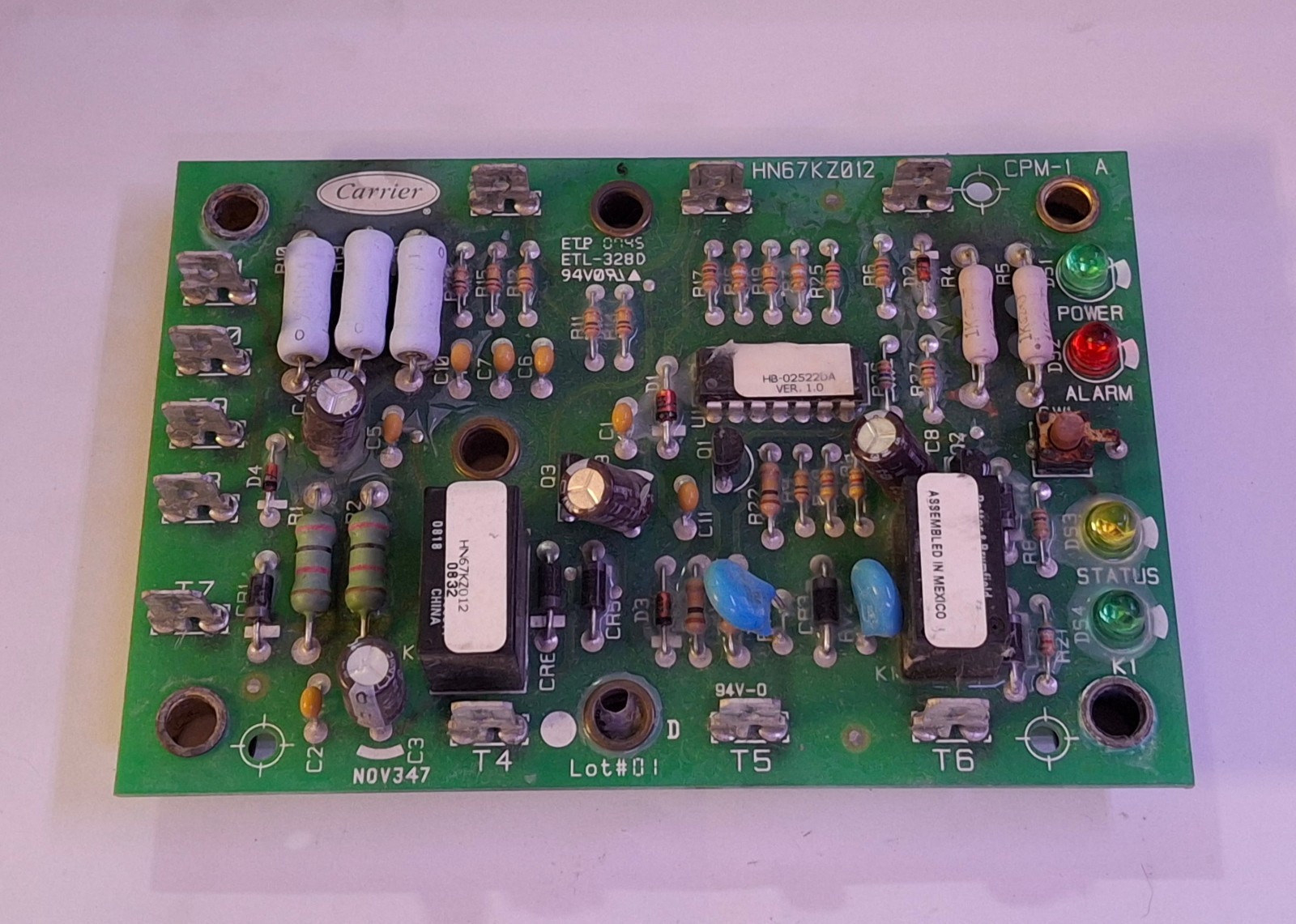 1 USED CARRIER HN67KZ012 CONTROL MODULE ***MAKE OFFER***
